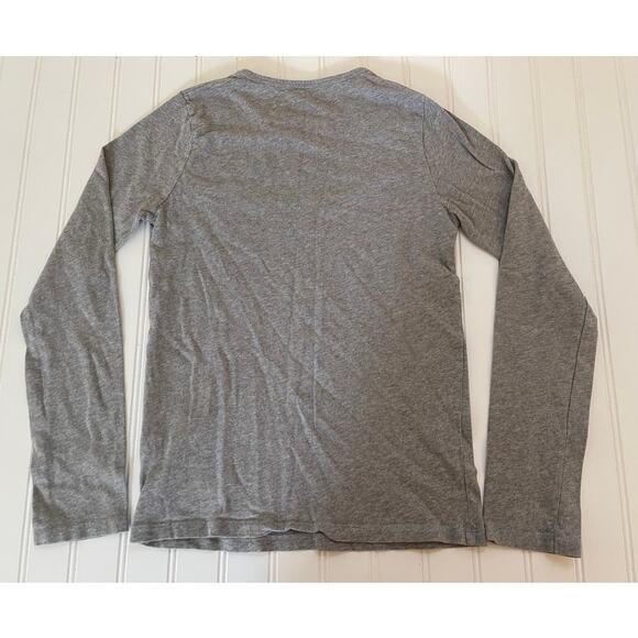 2 Mini Boden T Shirts Tops Gray Brown Cream #1 - Size Girl's 11/12 - Picture 7 of 8